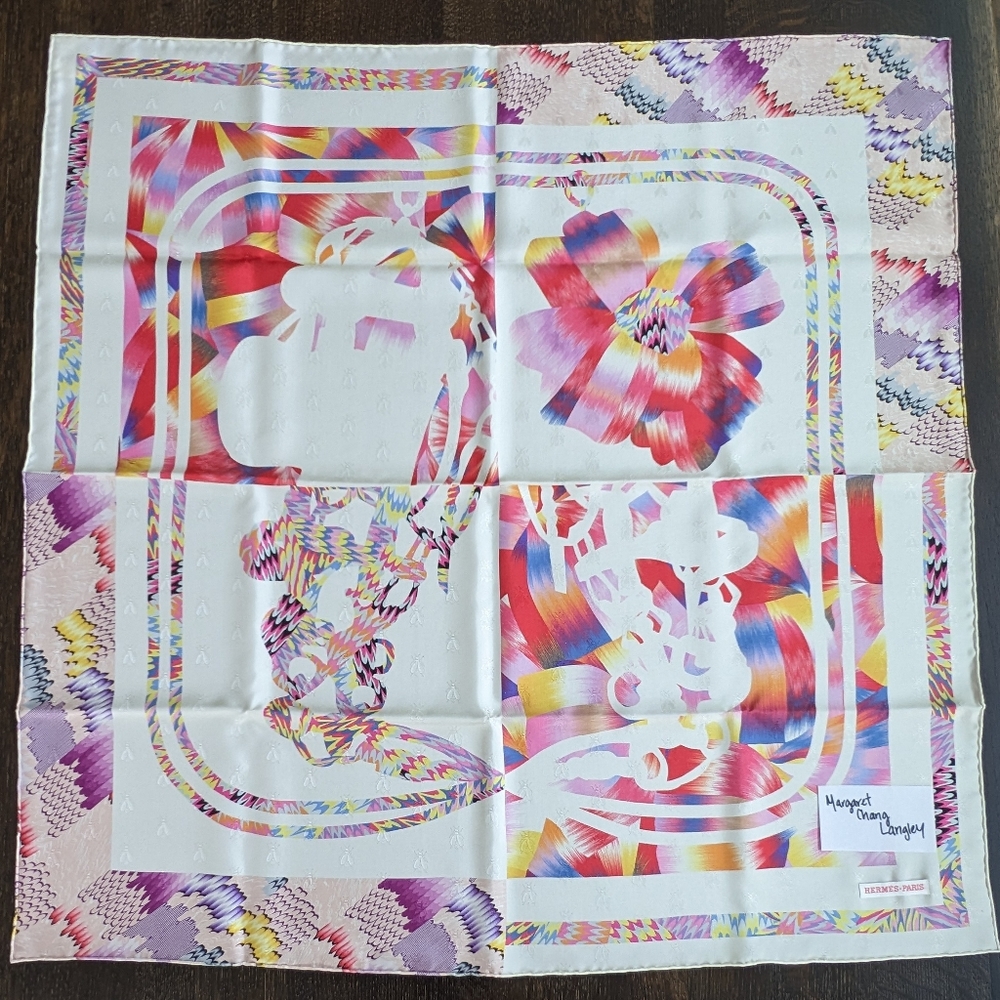 Hermes brides de gala silk square scarf